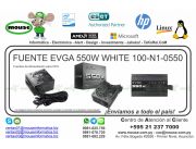 FUENTE EVGA 550W WHITE 100-NI-0550