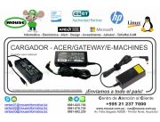CARGADOR - ACER/GATEWAY/E-MACHINES