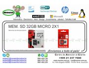 MEM. SD 32 GB MICRO 2X1