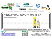 TINTA EPSON T673420 AMARILLO