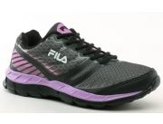 CALZADO DEPORTIVO MARCA FILA - COLOR NEGRO CON LILA CALZADO DEPORTIVO MARCA FILA - COLOR NEGRO CON LILA
