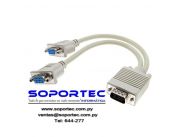 Cable Splitter Vga ¿Te Gustaria Conectar Dos Monitores a Tu Pc o Laptop..?