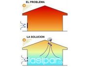 CALOR, PRESION, HUMEDAD, MALOS OLORES SOLUCIONE CON EXTRACTORES EOLICOS O MOTORIZADOS