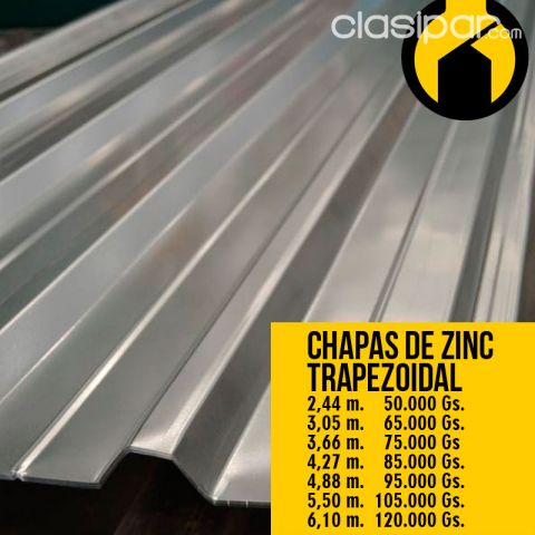 He aprendido Serena sí mismo Chapa Zinc trapezoidal 90 cm. en Itauguá #1143560 | Clasipar.com en Paraguay