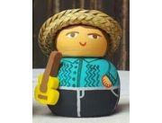 PARAGUAYITO DE MADERA PINTADO A MANO PARAGUAYITO DE MADERA PINTADO A MANO