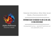 Alpha Software - Sistema para Empresa de Servicios