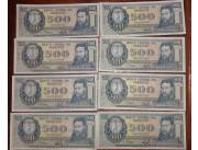 Paraguay vendo billetes de Paraguay