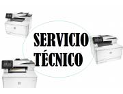 SERVICIO TECNICO IMP HP LASER M477FDW MFP PRO COLOR MULT E INSUMOS