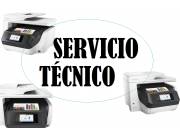 SERVICIO TECNICO IMP HP 8720 W MULTIFUNCION FAX E INSUMOS