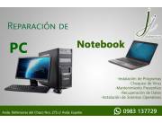 Servicio Tecnico - Reparacion - Computadoras - Notebooks