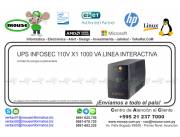 UPS INFOSEC 110V X1 1000 VA LINEA INTERACTIVA.