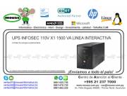 UPS INFOSEC 110V X1 1500 VA LINEA INTERACTIVA.