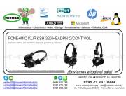 FONE+MIC KLIP KSH-320 HEADPHONE