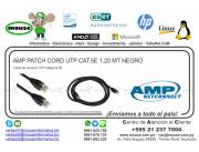 AMP PATCH CORD UTP CAT5E 1.20 MT