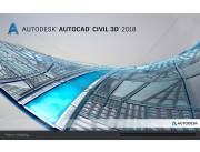 AUTODESK AUTOCAD CIVIL 3D 2018 INSTALACION A DOMICILIO- SERV GARANTIZADO! FULL PERMANENTE!