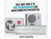 Servicios de aires acondicionados