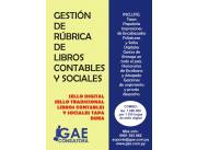 GESTIÓN DE RÚBRICAS DE LIBROS CONTABLES Y/O SOCIALES - PROMOCION DE ORO