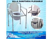 SILLA SANITARIA PLEGABLE