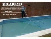 LIMPIEZA DE PISCINA 24 HORAS!!!! ASPIRADO,CRISTALIZACIÓN. SERVICE DE MOTORES Y FILTROS