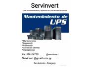 Mantenimiento y reparación de UPS