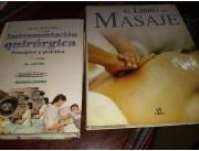 Libro de masaje +libro de instrumentación quirurgica