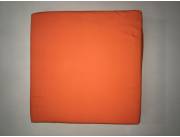 Almohada color naranja para sillon