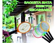 RAQUETA MATA MOSCAS, MOSQUITOS, ETC. RECARGABLE RAQUETA MATA MOSCAS, MOSQUITOS, ETC. RECARGABLE