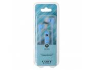Auricular Coby CE101 con Micrófono – Azul Claro