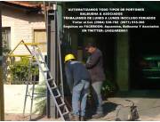 AUTOMATIZACION DE PORTONES, VENTA-INSTALACION-REPARACION- ATENCION 24 HRS!!--