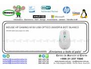 MOUSE HP GAMING M150 USB OPTICO 2000DPI/6 BOT/ BLANCO