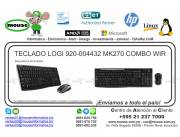 TECLADO LOGI 920-004432 MK270 COMBO WIR