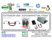 EXTENSOR USB - RJ45 MANHATTAN