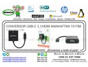 CONVERSOR USB 3.1/HDMI MANHATTAN