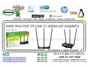 WIRE ROUTER TP-LINK TL-WR941HP 450MBPS