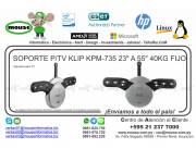 SOPORTE P/TV KLIP KPM-735 23 A 55 40KG FIJO
