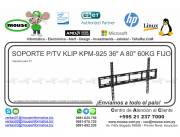SOPORTE P/TV KLIP KPM-925 36 A 80 60KG FIJO