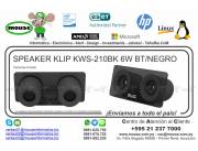 SPEAKER KLIP KWS-210BK 6W BT/NEGRO