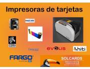 Vendemos impresoras e insumos de tarjetas plásticas en Paraguay