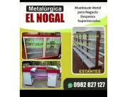 CASILLERO ESTANTES MOSTRADORES GÓNDOLAS CASILLERO ESTANTES MOSTRADORES GÓNDOLAS