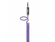 CABLE3.5MM AUDIOM/MCOILEDSTRAIGHT6PURPLE