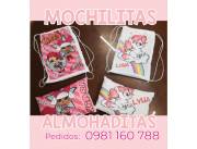 Mochilas, Tazas, Kepis, todo personalizado para Tu Cumple