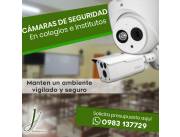 CAMARAS DE SEGURIDAD EN COLEGIOS, INSTITUTOS y UNIVERSIDADES