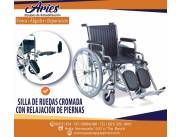 Silla de ruedas con relajación total de piernas en Paraguay