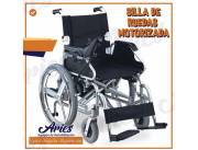 Silla de ruedas dos en uno a bateria y manual en Paraguay