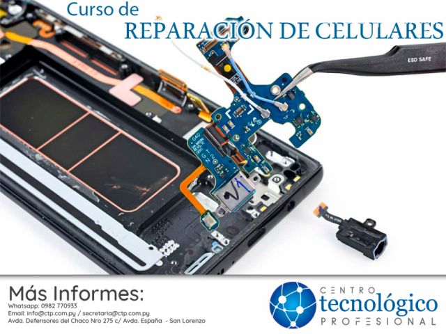 Cursos y seminarios - Curso Práctico Reparación de Celulares