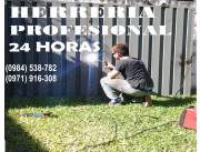 SERVICIO DE HERRERIA PROFESIONAL..