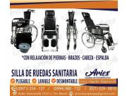 Silla De Ruedas Con Relajación De Piernas y opción sanitaria en paraguay