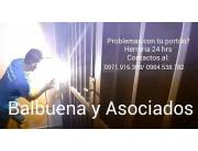 HERRERÍA-SERVICIO TÉCNICO 24 HORAS 🛠BALBUENA Y ASOCIADOS🛠