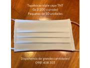 Tapabocas triple capa TNT Tapabocas triple capa TNT