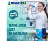 Servicio de Desinfección de Farmacias y otros.